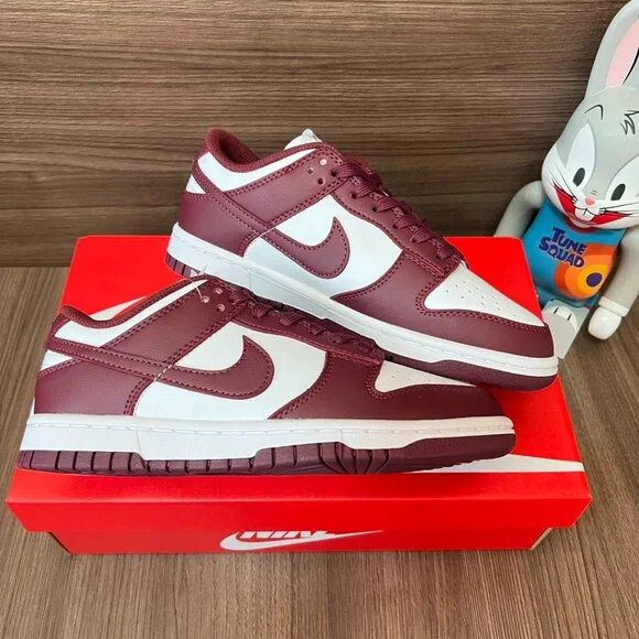 Nike Athletic Shoes in Maroon and White - Picture 7 of 9